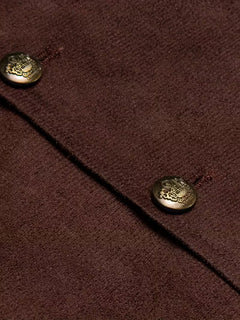Gilet met V-hals en knopen