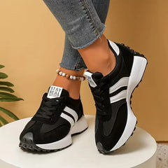 Platform sneakers met dikke zool
