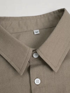 Casual heren shirt met lange mouwen