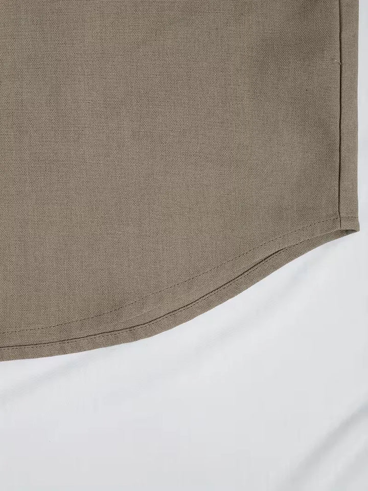 Casual heren shirt met lange mouwen