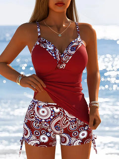 Bikini met bloemenpatroon