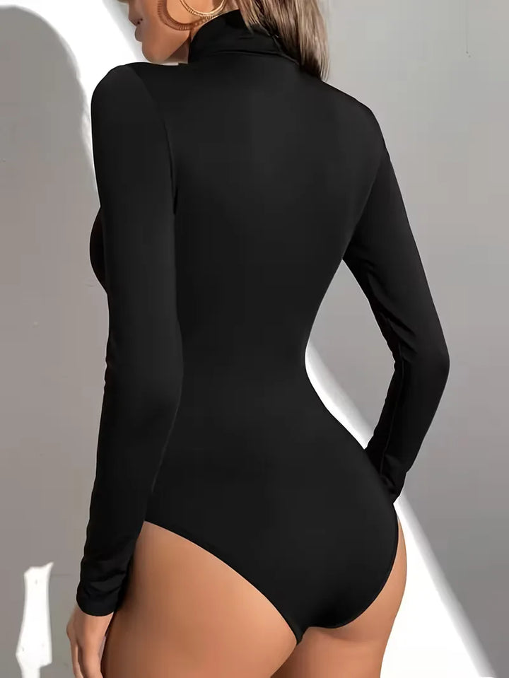 Bodysuit met turtle neckline