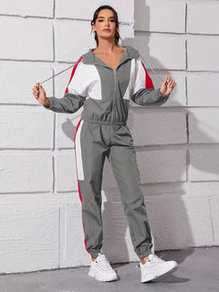 Lounge set met capuchon
