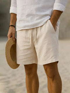 Shorts met elastische tailleband