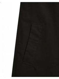 Slim fit trenchcoat met zakdetail