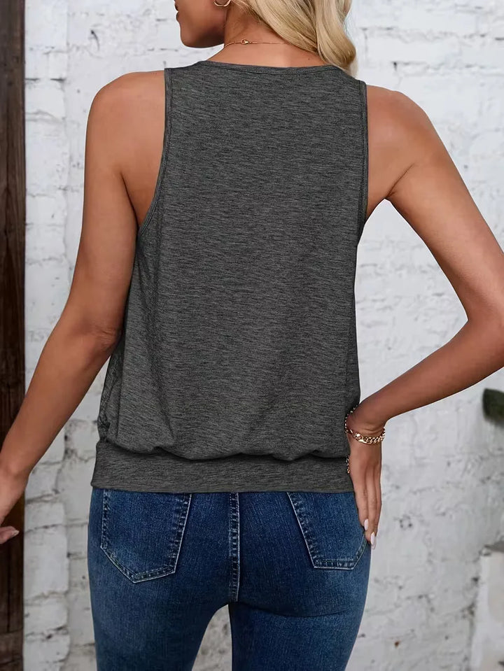 tanktop met V-hals
