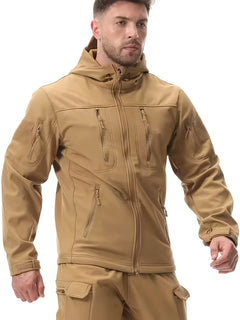 Parka met fleece voering
