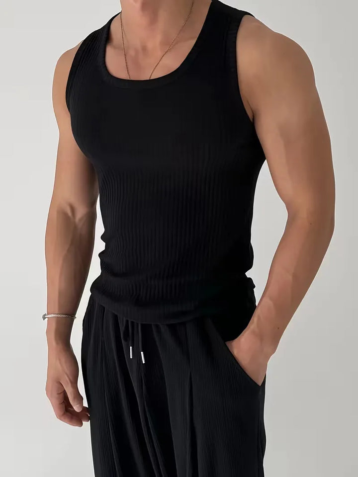 Tanktop heren slim fit