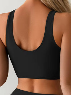 Bikini met criss-cross top