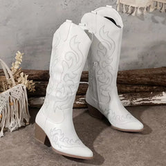 Cowboylaars met borduursel