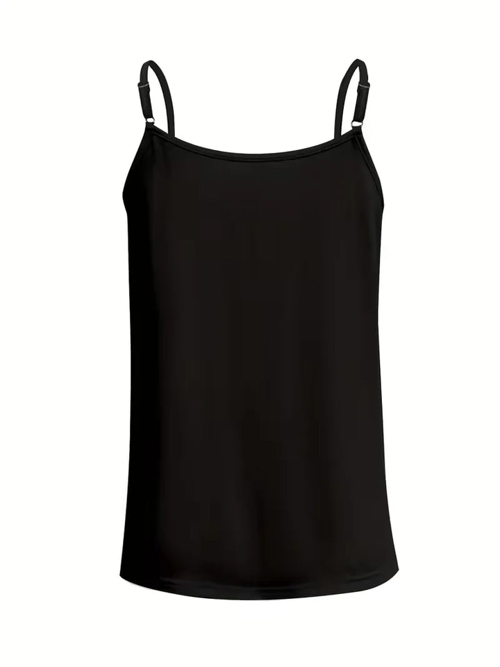 kanten tanktop met V-neck