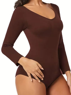 Bodysuit met lange mouwen