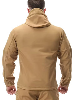 Parka met fleece voering