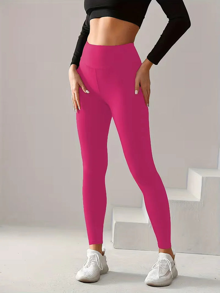 High-waisted slim fit legging