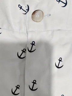 Shorts met ankerpatroon