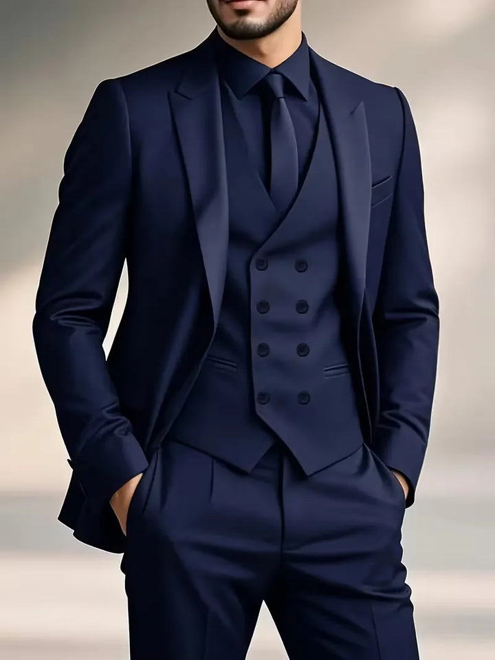 Drie-delig pak met slim fit