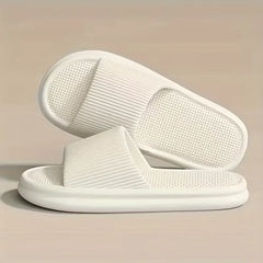 Badslippers met dikke zool