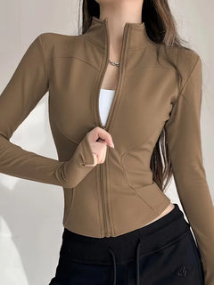 Track jacket slim fit