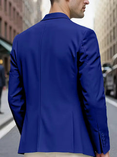 Casual blazer met dubbele knoopsluiting