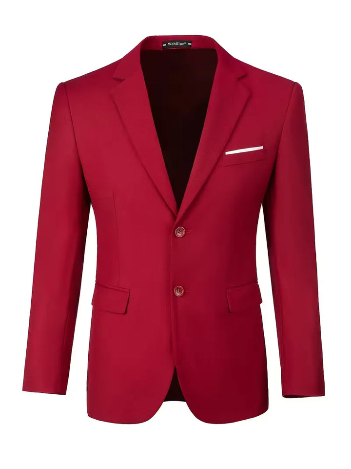 Casual blazer met dubbele knoopsluiting