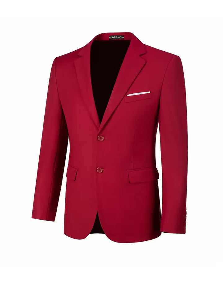 Casual blazer met dubbele knoopsluiting