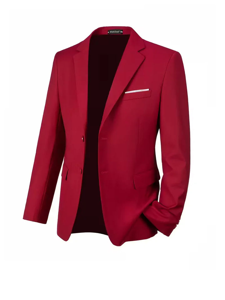 Casual blazer met dubbele knoopsluiting