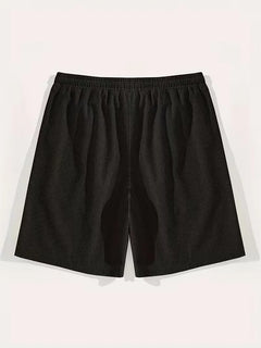 Casual shorts met trekkoord taille en zijzakken