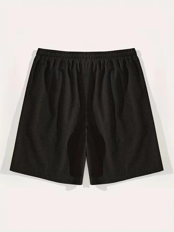 Casual shorts met trekkoord taille en zijzakken