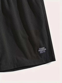 Casual shorts met trekkoord taille en zijzakken