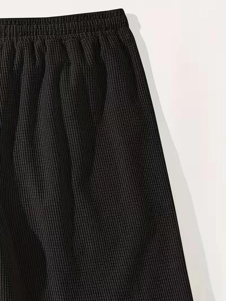 Casual shorts met trekkoord taille en zijzakken