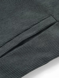 Corduroy jas met twee borstzakken en klassieke kraag