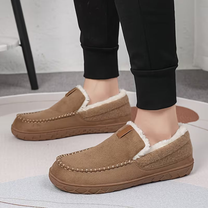 Dikke slippers met zachte zool