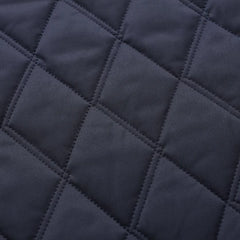 Gequilt jas met klassieke kraag en knoopsluiting
