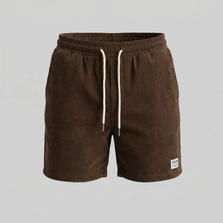 Regular fit shorts met drawstring
