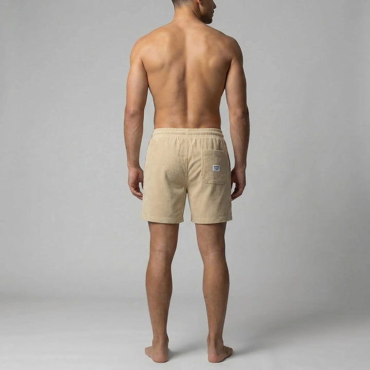Regular fit shorts met drawstring
