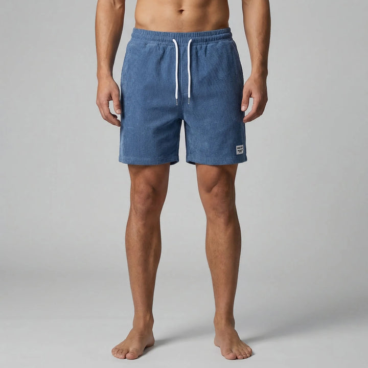 Regular fit shorts met drawstring