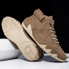 Hoge sneakers met klittenbandsluiting