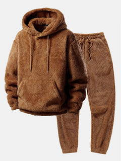 Hoodie en jogger broek van zachte stof
