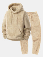 Hoodie en jogger broek van zachte stof