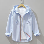 Hoodie met capuchon en borstzak