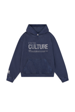 Hoodie met strass-steentjes opdruk en kangoeroezak