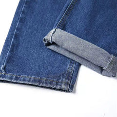 Jeans met lichte wassing en vijf-pocket stijl