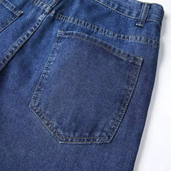 Jeans met lichte wassing en vijf-pocket stijl