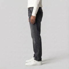 Jeans met regular fit en vijf-pocket stijl