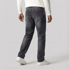Jeans met regular fit en vijf-pocket stijl