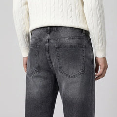 Jeans met regular fit en vijf-pocket stijl