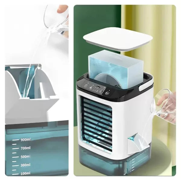 Draagbare airco met watertank