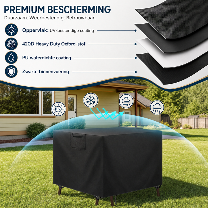 Waterdichte Tuinmeubelhoes 420D Oxford - Buitenhoes