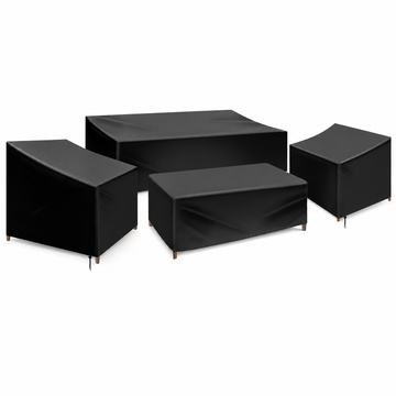 Tuinmeubelhoes Set 4 Delig Waterdicht - Beschermhoes Terrasmeubels