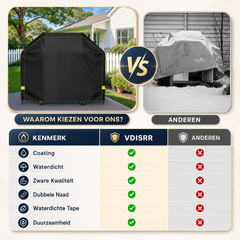 Barbecuehoes Waterdicht 460D Oxford - BBQ Beschermhoes